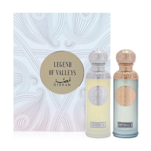 Legend of Valleys by Gissah - luxury gift set with 2x90ml perfumes for men